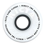 Ricta - Clouds 52mm 92a Skateboard Wheels - White/Black