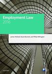 Employment Law 2016 (Blackstone Legal Practice Course Guide)