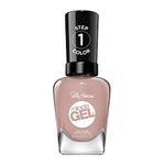 Sally Hansen - Miracle Gel™ - Nail Colour, 2 Step Gel System, No UV Light Needed, Up to 8 Day Wear, Love at First Flight - 235