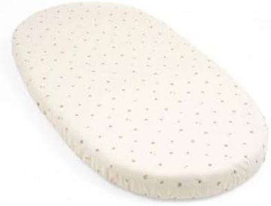Stokke Sleepi Fitted Sheet V3 - Flower Ecru