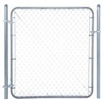 Fit-Right Chain Link Fence Walk-through Gate Kit (24"-72" wide x 4' high) (CL 013619)