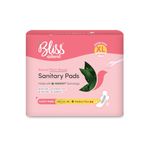 BLISSNATURAL Organic Sanitary Pads For Women|Rash-Free Sanitary Pads|Jumbo Pack|Size - Xl|Pack Of 34 Pads|Whole Day Protection