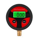 Keenso Digital Tire Pressure Gauge, 0-200PSI LCD Digital Tire Pressure Gauge Tire Air Pressure Gauge Meter for Car Truck Motorcycle Digital Tyre Pressure Gauge Auto and Motorcycle Parts