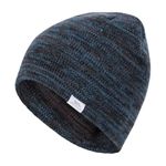 Trespass Aneth Mens Marl Casual Beanie Warm Winter Hat, Bondi Blue, One size