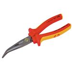 Best Price Square PLIER, BENT NOSE, VDE, 200MM 431015 By CK TOOLS