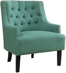 Homelegance Fabric Accent Chair, Teal