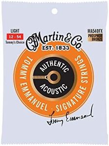 Martin FX740 Phosphor Bronze Acoustic Guitar Strings, Light