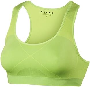 FALKE Women's Madison Low Impact Sports Bra, Green (Bright Lime 7612), S