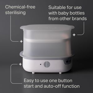 Tommee Tippee Supersteam Electric Steriliser – Black