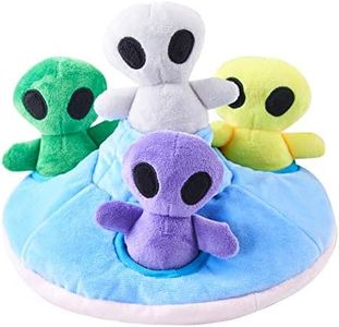 JOYELF el Juguete de Perro chirriante, el Juguete de Perro con squeakers, el Juguete OVNI y el Juguete Alien ígena