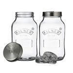 Kilner Small Fermentation Jars, 1 Litre, Set of 2