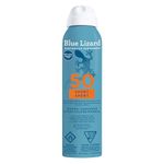Blue Lizard Sport Mineral SPF 50 Spray, Broad-Spectrum UVA/UVB Protection, Water-Resistant, Zinc Oxide Formula, Vegan, 142 g