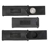 4" Magic Coin Case, Black. 24 pieces.