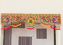 P.A.Handmade Entrance Door Hanging Toran | Home Decoration | Bandarwal | Moti Toranam | Diwali,Wedding Decor.[37 Inch]