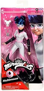 Miraculous Ladybird and Cat Noir Toys Multimouse Fashion Doll | Joints 26 cm Multimouse Doll with Accessories Kwami | Marinette Multimouse Figure | Bandai Dolls