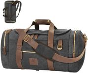 Densata Vintage Canvas Duffle Bag, 