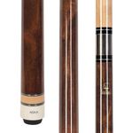 ASKA L3 No Wrap Pool Cue Stick, 58" Hard Rock Canadian Maple Shaft, 13mm Hard Tip (Brown, 19-Ounce)