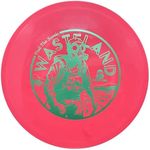 DOOMSDAY DISCS Wasteland Dependable Midrange | Soft Grippy Plastic Easy-Throw Disc Golf Mid-Range (Red, 170-172 Grams)