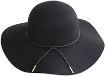 Lanzom Women Lady Retro Wide Brim F