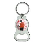 Graphics and More A Nightmare on Elm Street Freddy Keychain with Bottle Cap Opener