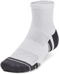 UA Performance Tech 3pk Qtr, Gray, 