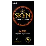 SKYN® Large (XL/King Size) Non-Latex Condoms, Pack of 10 x 1