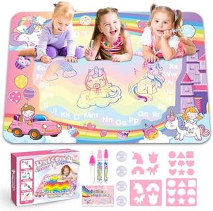 Tsokize Jouet 1 2 3 Ans Tapis Dessin Eau Bebe 1 2 Ans Cadeau Fille Jouet 1 an Jeux Educatif Enfant 1-3 Ans Garcon Noël Cadeau