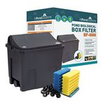 allpondsolutions Small Fish Pond Filter Box - Koi/Goldfish - Garden Ponds up to 6000L