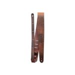 Martin Vintage Leather Guitar Strap – Brown | Lightweight 100% Leather Strap with C. F. Martin Logo