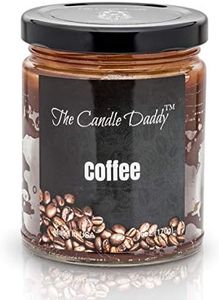 Coffee Scented Candle - 6 oz jar Candle - up to 40 Hour Burn