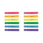 Amazon Basics Tank Style Highlighters - Chisel Tip, Assorted Colors, 12-Pack