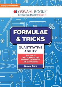 Formulae & Tricks Quantitative Ability Book For CAT | XAT | MAT | Entrance & Government Job (MBA Exam)