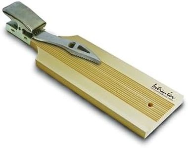 Intruder Fish Fillet Board with Clamp, Includes Fish Scaler, Hardwood, 46cm , Made in the USA