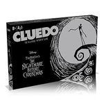 Winning Moves Nightmare Before Christmas Cluedo Board Game, Join Jack, Sally, Dr Finkelstein, Oogie Boogie, Shock and Barrel to figure out who kidnapped Sandy Claws, great gift for ages 8 plus