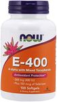 NOW Foods NOW E-400 Mixed + Selenium Sgels 100 Ct