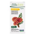 Four O'Clock Organic Herbalist Herbal Tea Immunity Vitality Reishi Moringa, Non Gmo Project, Kosher, Gluten-Free, 20 Teabags