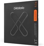 D'Addario Guitar Strings - XT Phosphor Bronze Coated Acoustic Guitar Strings - XTAPB1047 - Extended String Life with Natural Tone & Feel - For 6 String Guitars - 10-47 Extra Light