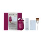 NuFACE TRINITY+ Microcurrent Facial Device Kit - Limited Edition FDA Cleared Face Massager Device + Microcurrent Gel Activator, Cleansing Wipes & Brush - Velvet Rose