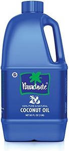 Parachute 100% Pure and Natural Unrefined Coconut Oil | No Chemicals & Added Preservatives | 63 fl.oz