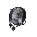 K Tool International 24" Direct Drive Industrial Tilting Drum Fan