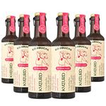 Kultur'd Kombucha - Lychee Lemonade (No added sugar), Pack of 6 | Fermented, All natural, Gut Healthy Drink |6 x 220ml | Vegan, Preservative free, Low calorie, Zero Sugar