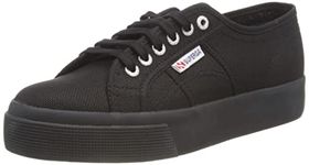 Superga Women's 2730-cotu Gymnastics Shoes, Black Full Black 996, 6.5 UK