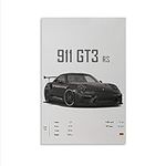 Car Poster 911 GT3RS Posters Racing