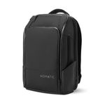 NOMATIC Travel Pack- Black Water Resistant Anti-Theft 20L Flight Approved Carry on Laptop Bag Computer Backpack, Black, 20L, Laptop