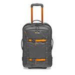 Lowepro Whistler RL 400 AW II Rugged Camera Roller with Recycled Fabrics,Heavy-Duty Wheels,All Weather Cover,Camera Case for Professional Use,Fits 15”Laptop,Mirrorless or DSLR Camera CarryOn,Grey