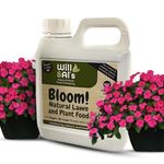 Will & Al's - Bloom 1 Litre Organic All-Purpose Plant Fertiliser – Perfect for Indoor & Outdoor Plants, No Added Chemicals