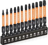 12-Pack Square Drive Bits- Premium 