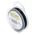 Artistic Wire Tarnish Resistant Colored Copper Craft Wire, Black, 22 Gauge / .64 mm