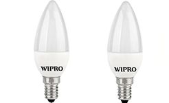 wipro 3W e14 LED Bulb ( Yellow , Garnet , Pack of 2 )