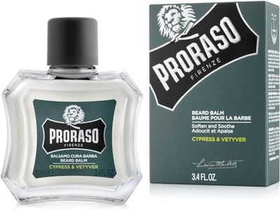 Proraso | Baume à barbe Cypress & Vetyver (flacon de 100 ml) – Baume pour barbe adoucissant et protecteur contre les démangeaisons et l'inconfort – Fabriqué en Italie